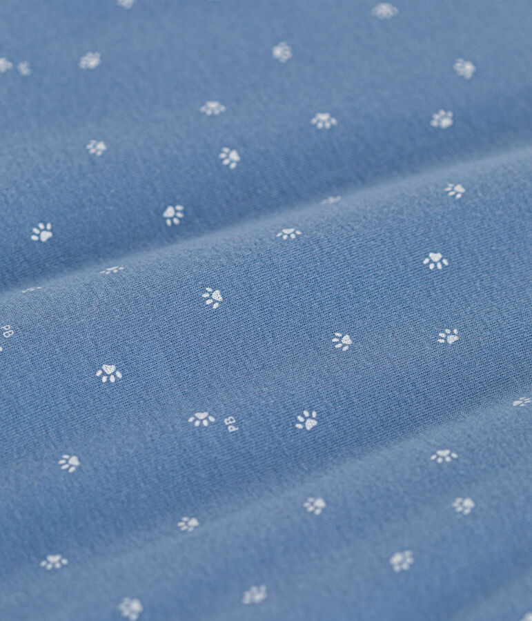 Babyschlafsack aus Baumwolle TOG 2 blau/weiss