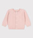 Baby-Cardigan aus Baumwollstrick