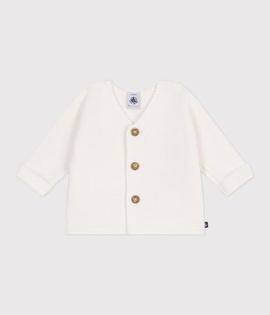 Unisex - Babyjacke aus einfarbiger Baumwolle