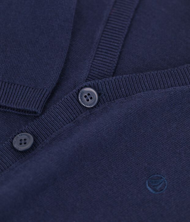 Kinder-Cardigan aus Wolle und Baumwolle f&uuml;r Jungen SMOKING