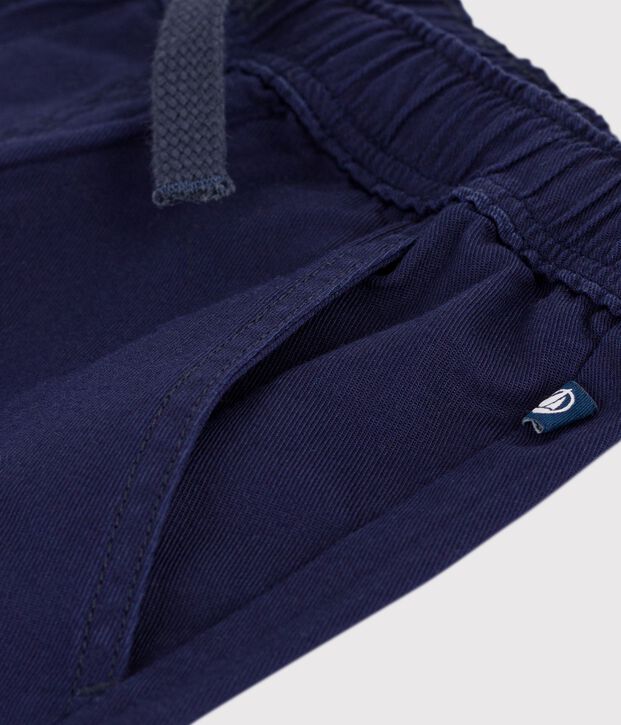 Kinder-Bermudashorts aus einfarbiger Baumwolle SOIR