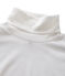 Damen-Unterziehpullover aus leichter Baumwolle weiss Lait