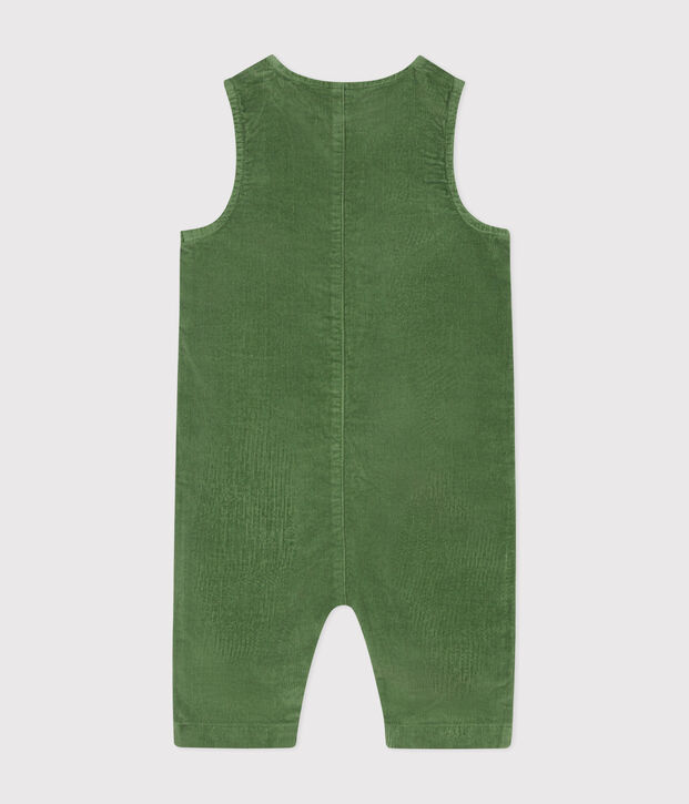 Baby-Overall aus Cord gr&uuml;n