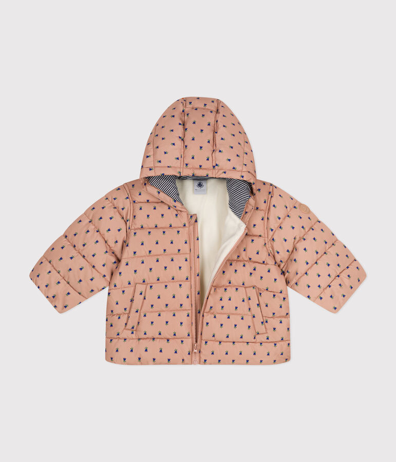 Bedruckter Baby-Anorak beige/vielfarbig