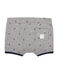 Gemusterte Baby-Shorts für Jungen grau SUBWAY/blau SMOKING