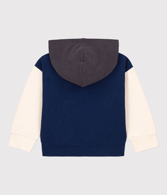 Kinder-Hoodie für Mädchen / Jungen blau MEDIEVAL/weiss MULTICO