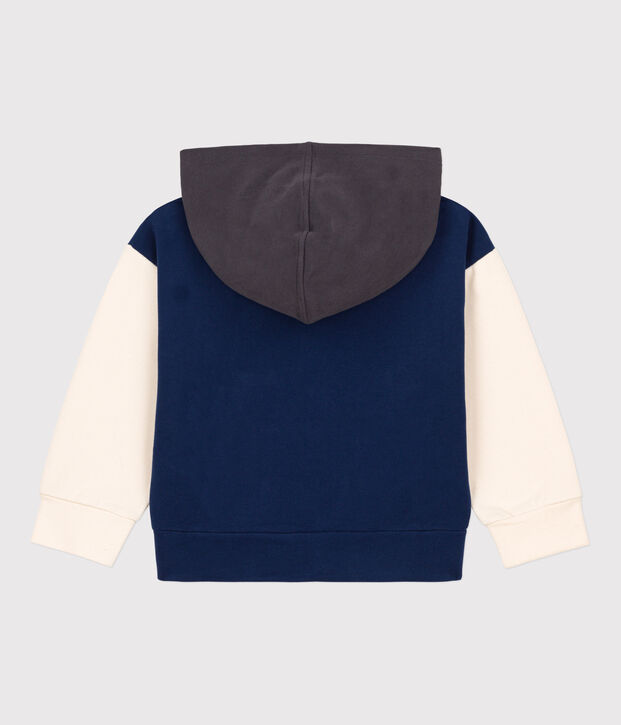 Kinder-Hoodie f&uuml;r M&auml;dchen / Jungen blau/vielfarbig