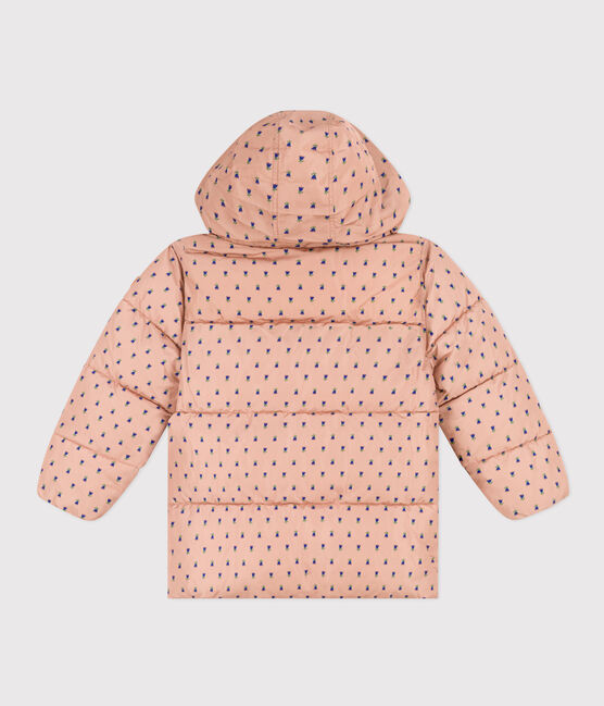 Winterjacke mit ausziehbarer Kapuze für Mädchen VINTAGE/ MULTICO