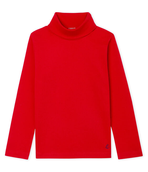 Unterziehpullover f&uuml;r Kinder unisex rot