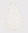 Baby-Schlafsack aus Baumwolle TOG-Wert 2 weiss MARSHMALLOW/grau GRIS
