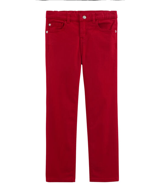 Kinderhose für Jungen rot TERKUIT