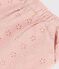 Baby-Shorts mit Broderie Anglaise rosa SALINE