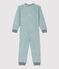 Overall aus Frottee mit Bären-Motiv SEDUMBLUE/ MARSHMALLOW