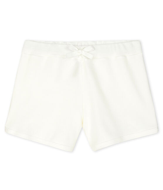 Kinder-Short Mädchen weiss MARSHMALLOW