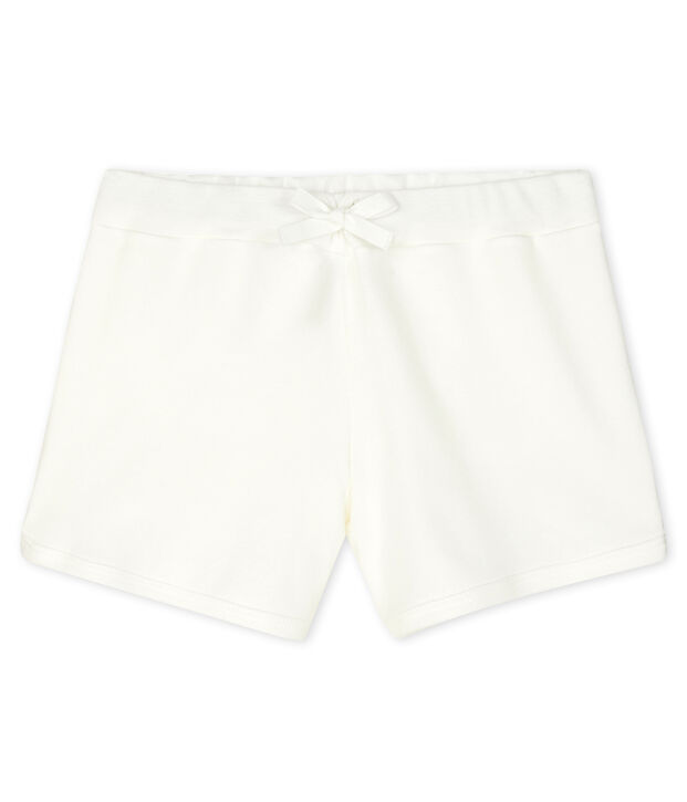 Kinder-Short M&auml;dchen weiss