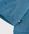 Baby-Wickeljacke aus Woll- und Baumwollstrick mit Lochmuster ADRIATIC