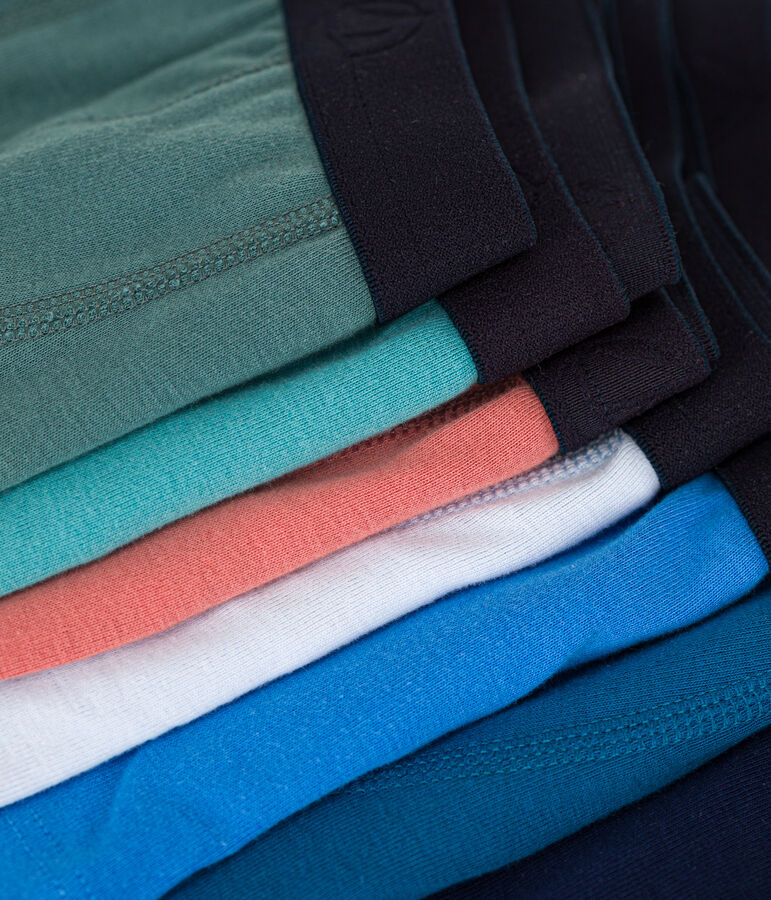 7er-Set Boxershorts aus Baumwolle vielfarbig