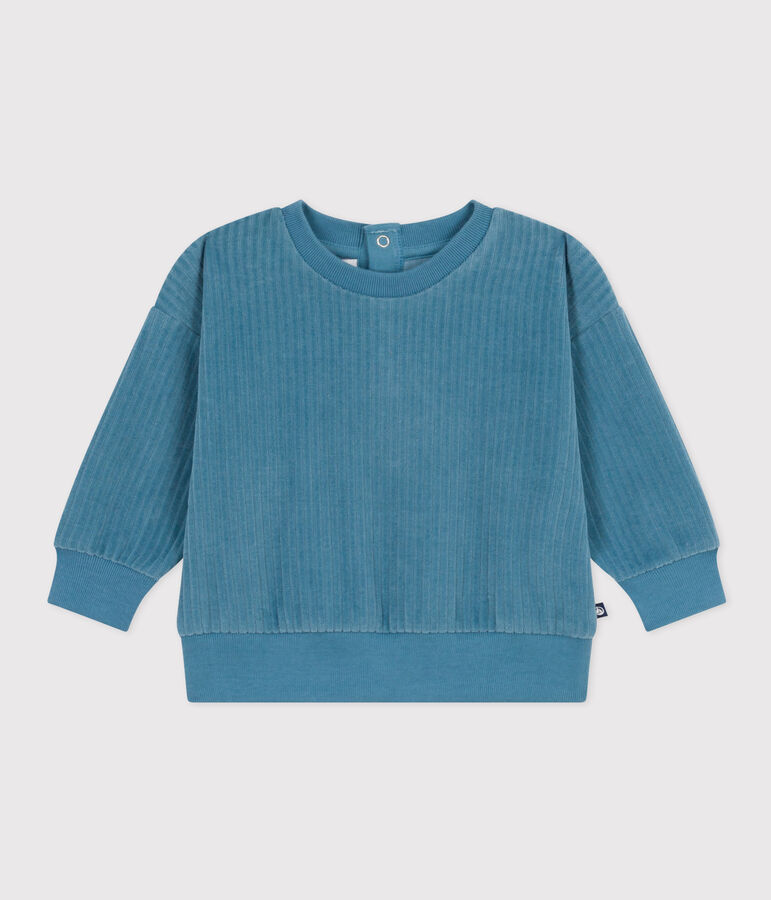 Baby-Sweatshirt aus Nicki blau