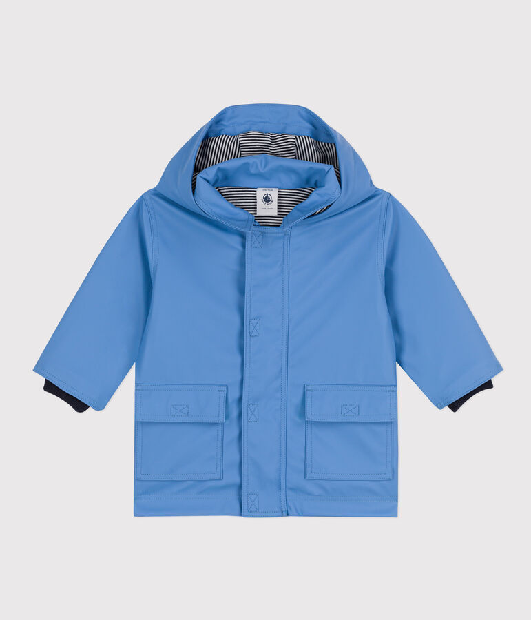 KLASSISCHE BABY-REGENJACKE blau EDNA