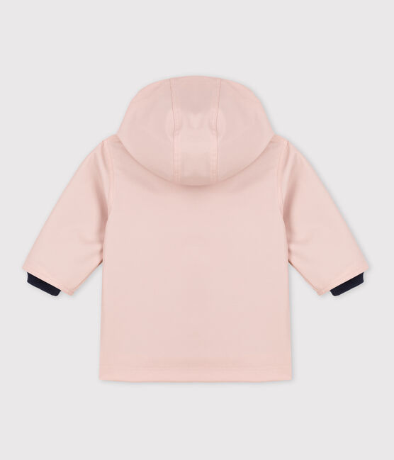 KLASSISCHE BABY-REGENJACKE rosa SALINE
