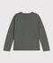 Langärmeliges T-Shirt aus Baumwolle für Kinder/Jungen grün THUYA