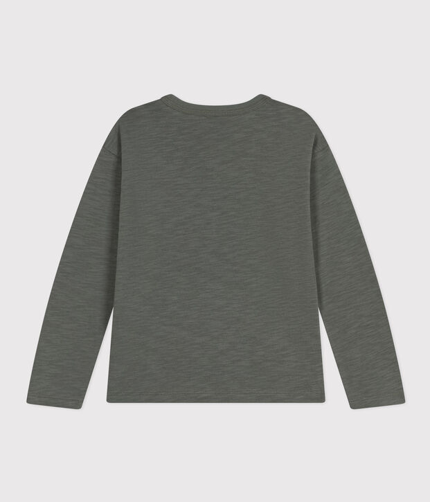 Lang&auml;rmeliges T-Shirt aus Baumwolle f&uuml;r Kinder/Jungen THUYA