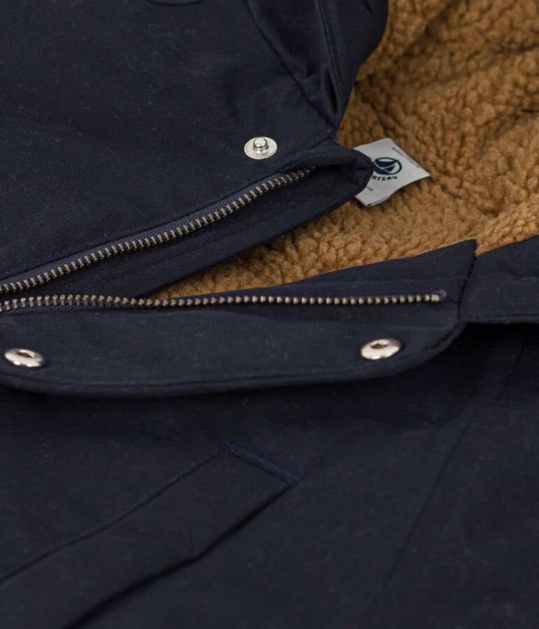 Parka f&uuml;r Kinder M&auml;dchen/Jungen blau