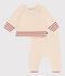 2-teiliges Baby-Set aus Baumwollstrick mit Jacquardmuster AVALANCHE/ CORRIDA