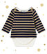 Glitzerndes Baby-Bodykleid für Mädchen
