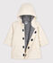 Gesteppte Baby-Regenjacke aus recyceltem Material naturfarben AVALANCHE