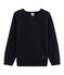 Kinder-Strickpullover aus Wolle und Baumwolle für Jungen blau SMOKING
