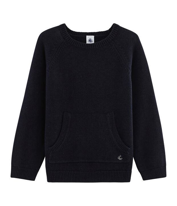 Kinder-Strickpullover aus Wolle und Baumwolle f&uuml;r Jungen SMOKING