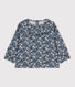 Langärmelige Babybluse aus Musselin-Stoff