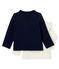2er-Set langärmelige Baby-T-Shirts für Mädchen variante 2