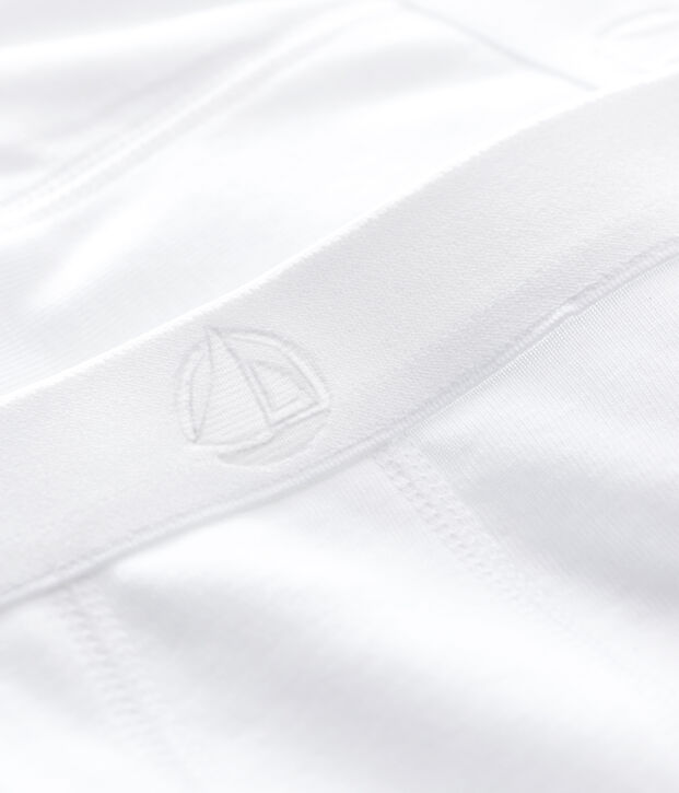 2er-Set wei&szlig;e Boxershorts f&uuml;r Jungen vielfarbig