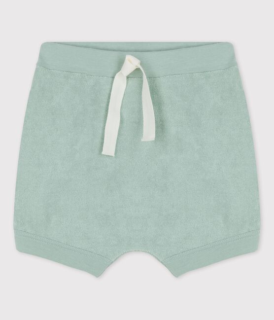 Baby-Shorts aus Frottee grün HERBIER