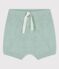 Baby-Shorts aus Frottee grün HERBIER