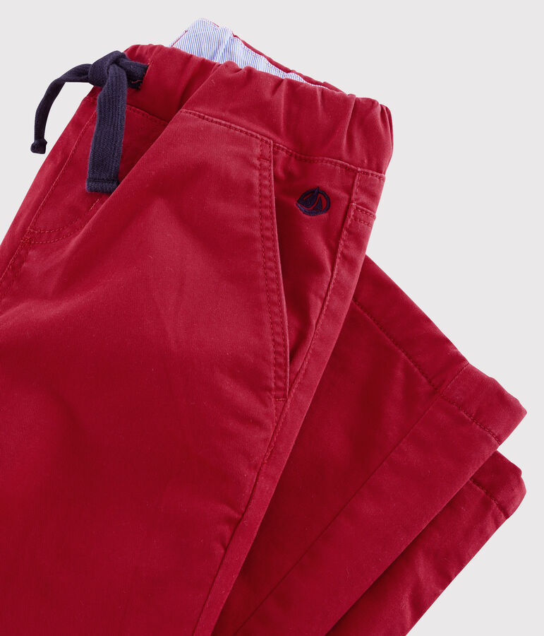 Warme Kinderhose f&uuml;r Jungen rot