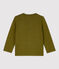 Baby-T-Shirt aus Baumwolle grün MILITARY
