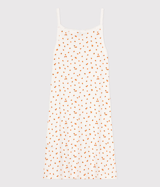 Babydoll Orangettes aus Baumwolle für Damen weiss MARSHMALLOW/weiss MULTICO