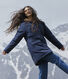 Damenparka mit Sherpafutter.