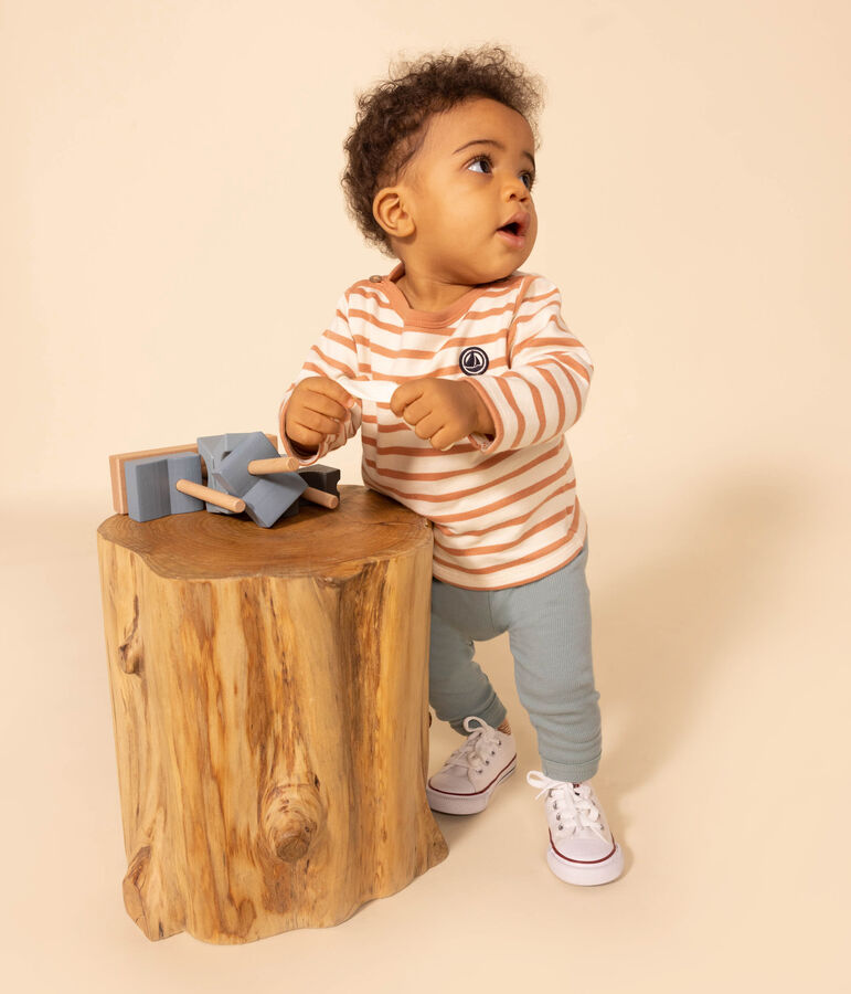 Baby-Leggings aus Baumwolle gr&uuml;n