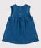 Babykleid aus umweltverträglichem Denim blau BLEU DELAVE