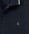 Kurzärmeliges poloshirt herren blau SMOKING