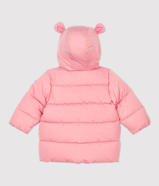 Baby-Anorak aus Polyester. rosa CHARME
