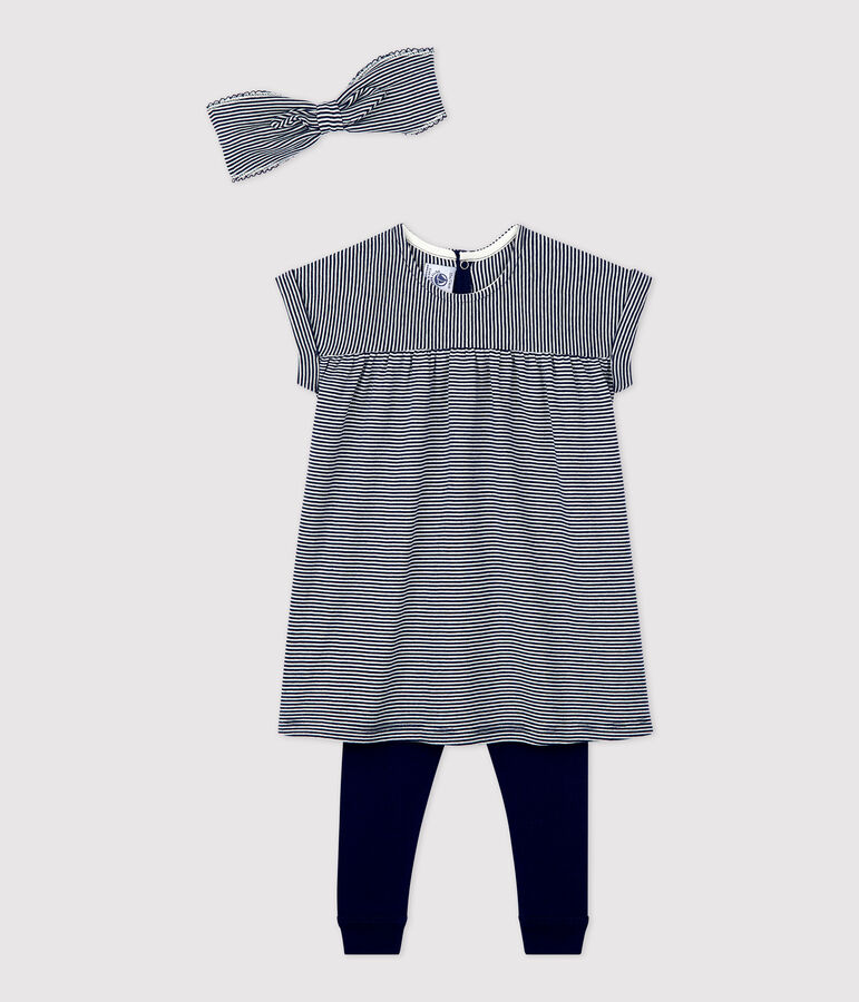 Dreiteiliges Baby-Geschenkset vielfarbig