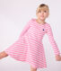Langärmeliges Kinder-Kleid aus Baumwolle