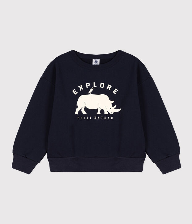 Kinder-Sweatshirt aus Molton f&uuml;r Jungen SMOKING