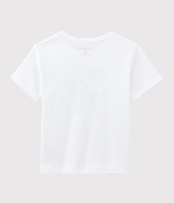 Serge Bloch T-Shirt für Kinder weiss ECUME