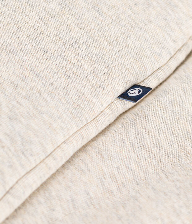 Langer, wattierter Baby-Overall mit Kapuze aus Baumwolle MONTELIMAR CHINE